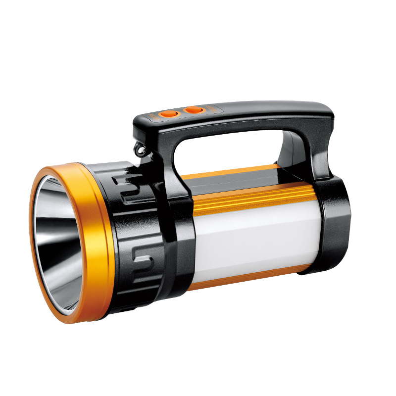 Kangliang high-intensity flashlight, outdoor emergency camping rechargeable portable fire patrol fishing searchlight, camping light Item Picture