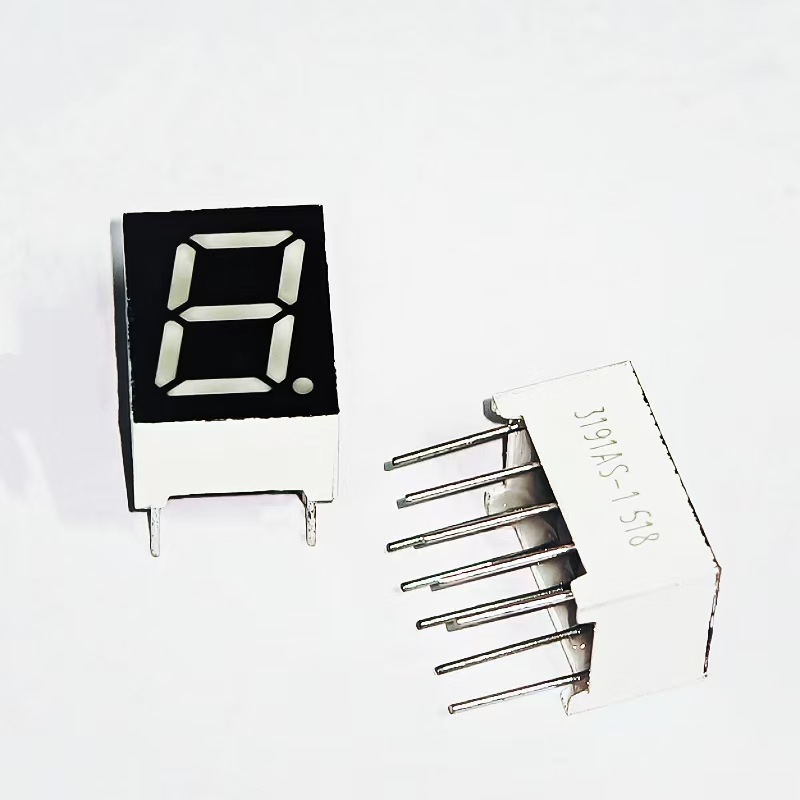 Factory direct supply of 0.39-inch 1-digit digital tubes, 3191BS common positive, 3191AS common negative, 3.8-pin leads Item Picture