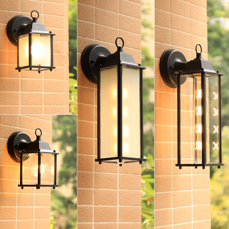 American and European style modern simple outdoor balcony lights, waterproof wall lights, corridor and passage LED lights, outdoor special offer lighting fixtures Application Scenario