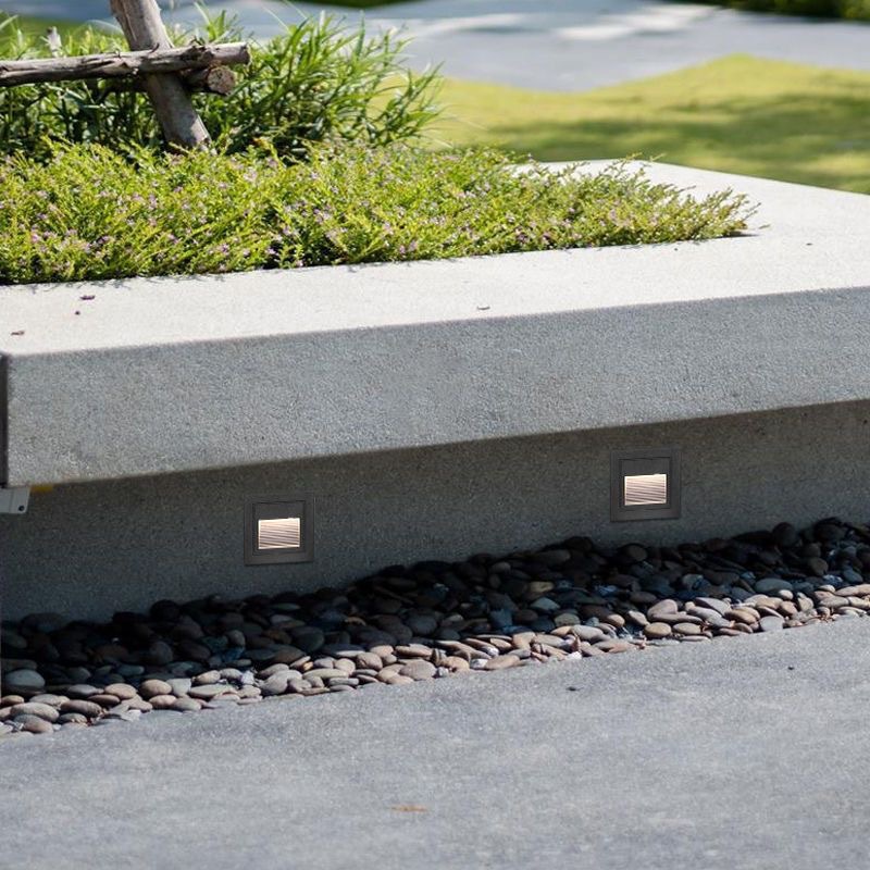 Outdoor floor light 86 embedded entrance human body automatic sensing staircase corridor skirting board LED night light Application Scenario