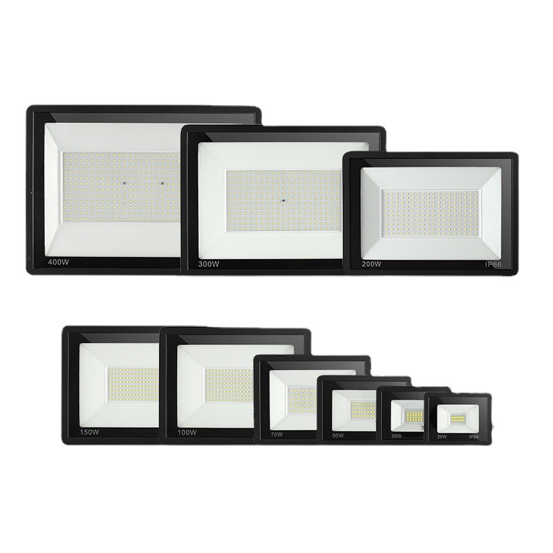Cross-border small Apple floodlight, waterproof outdoor light, LED floodlight, 100W outdoor light, ultra-thin floodlight manufacturer Item Picture