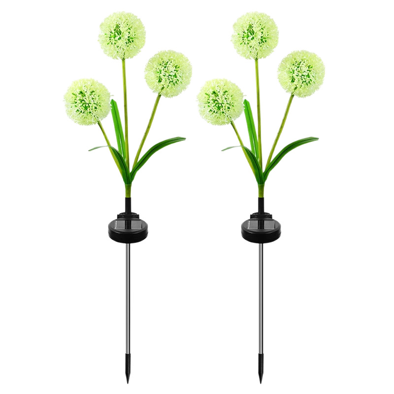 Solar dandelion lamps, outdoor decorative lawn lamps, solar onion ball lamps, 24-hour delivery Item Picture