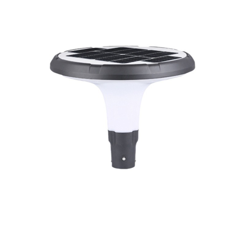 Yijieshi solar city power LED outdoor 3-meter iron and aluminum landscape waterproof community park Scenic Area courtyard lamp Item Picture
