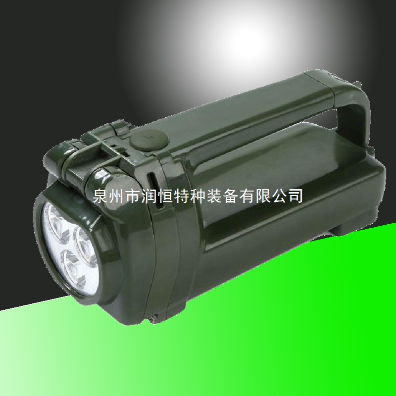 Runheng Shield Class uses strong light search lamp, hand-cranked generator with power display searchlight, fire emergency inspection lamp full figure