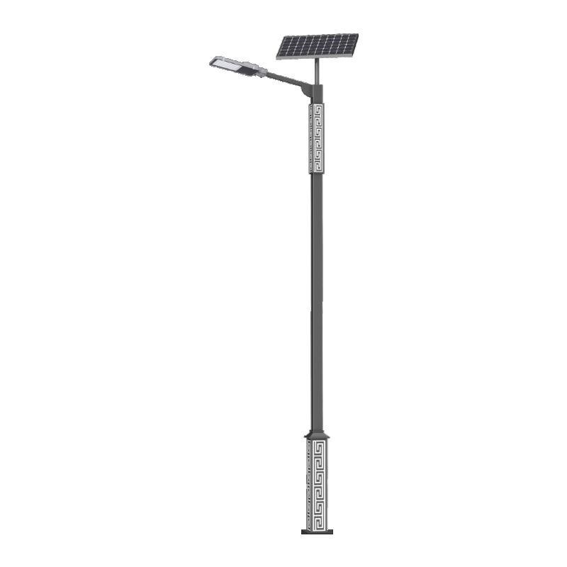 Wholesale solar street lamps, road outdoor street lamp pole manufacturers, new rural high-power integrated street lamps, high-pole lamps Item Picture