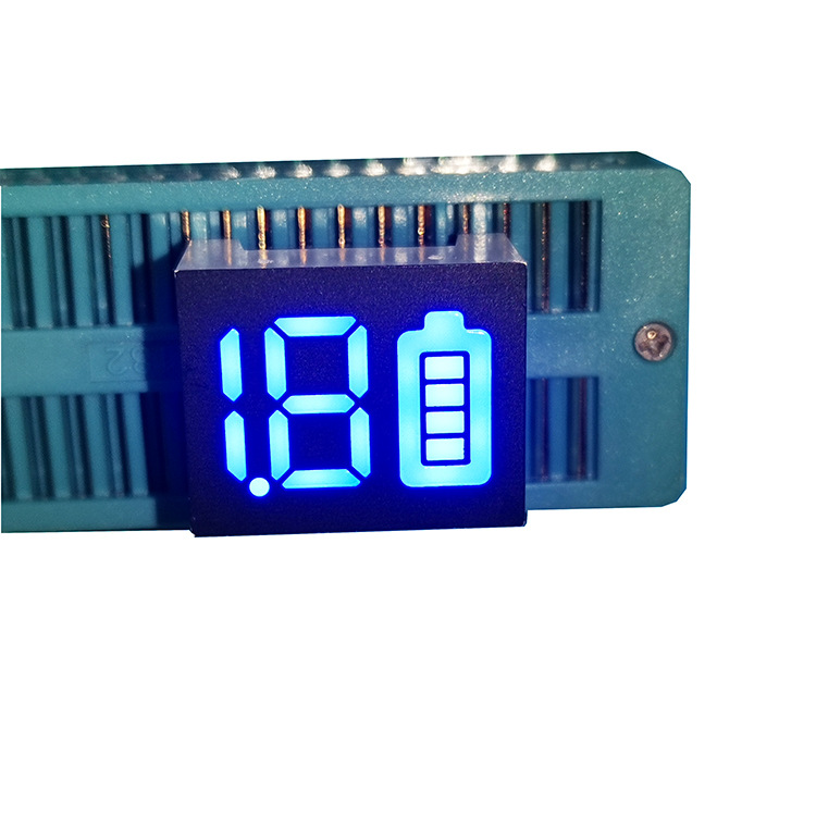 The original factory of LED digital tubes offers 18 blue-light high-brightness digital tubes with power display available for order as needed Specification drawing