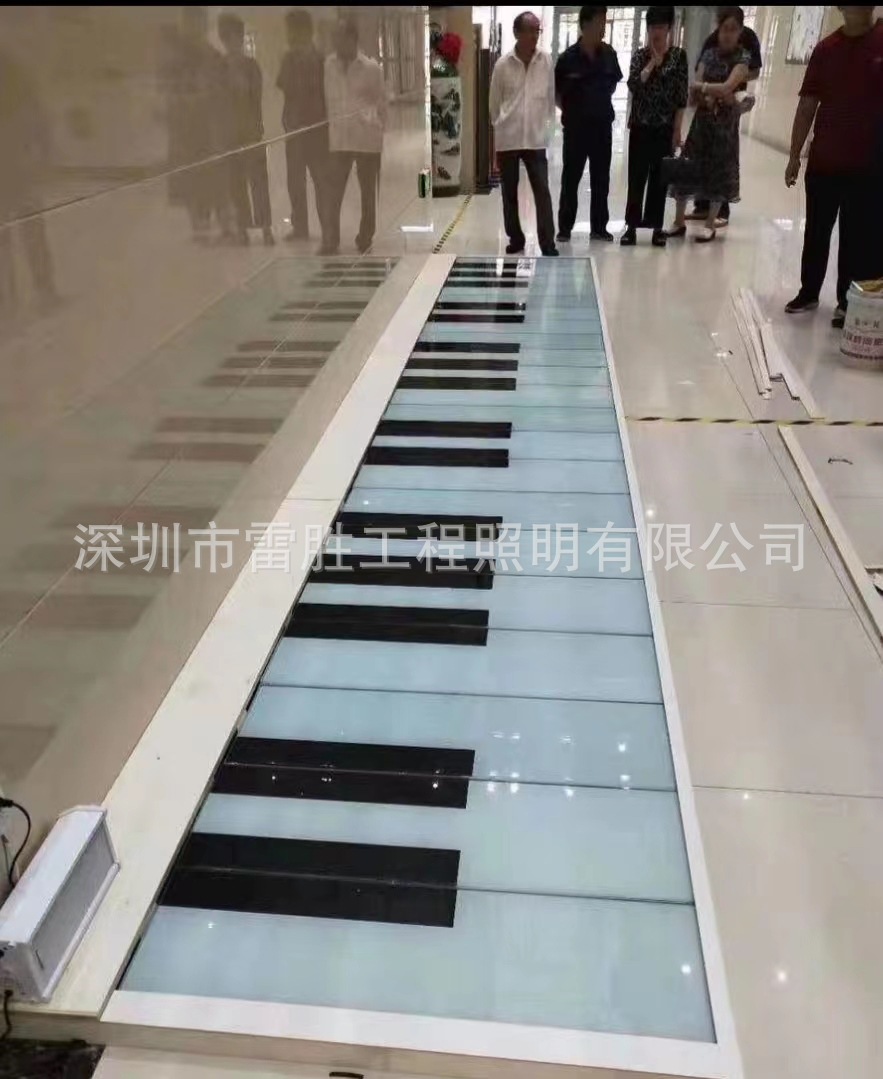 Piano floor tile light manufacturer for outdoor lighting of the ground Item Picture