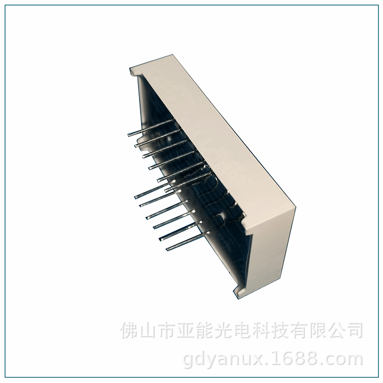 0.56-inch three-digit digital tube source manufacturer. Green light common cathode high-brightness digital tubes are available for order as needed Specification drawing