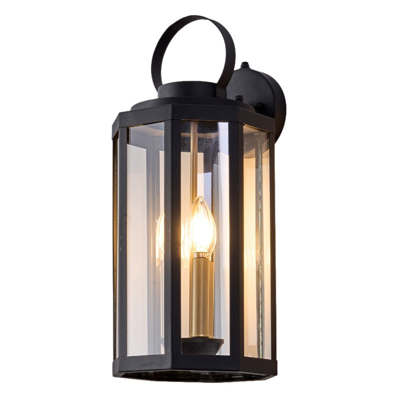 Outdoor wall lamps, waterproof, European retro balcony and courtyard lamps, American corridor and staircase, outdoor garden LED wall lamps Item Picture