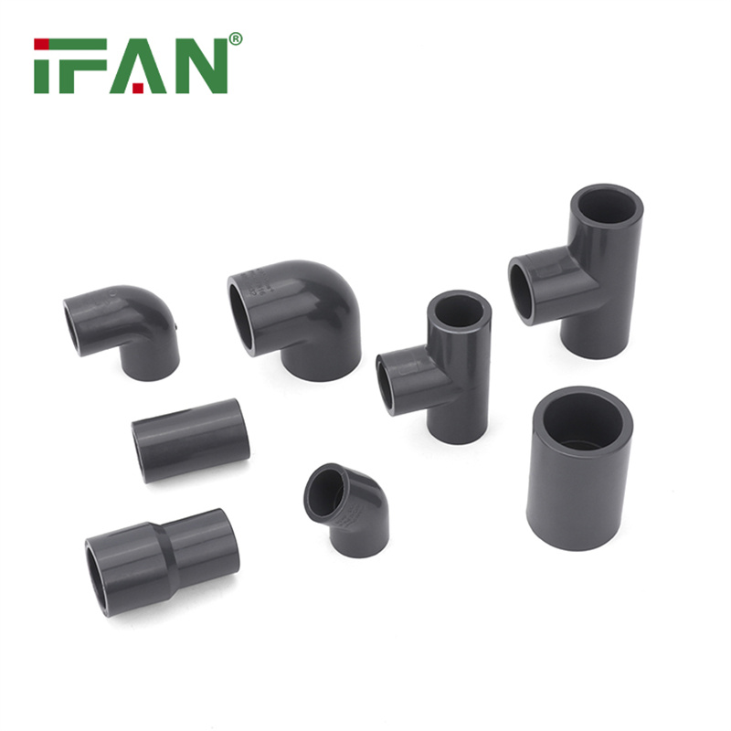 IFAN Factory Plumbing Sch80 Pvc Eblow Coupling Pipe Fittings