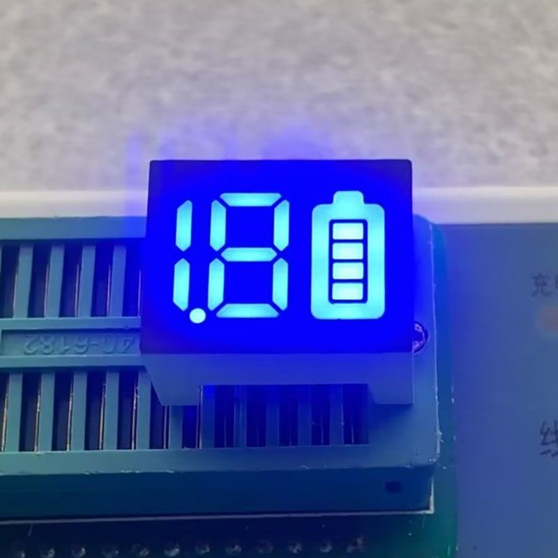 The original manufacturer's led digital tube is a low-power, high-brightness, seven-segment battery power display digital tube with common cathode and cathode details Picture