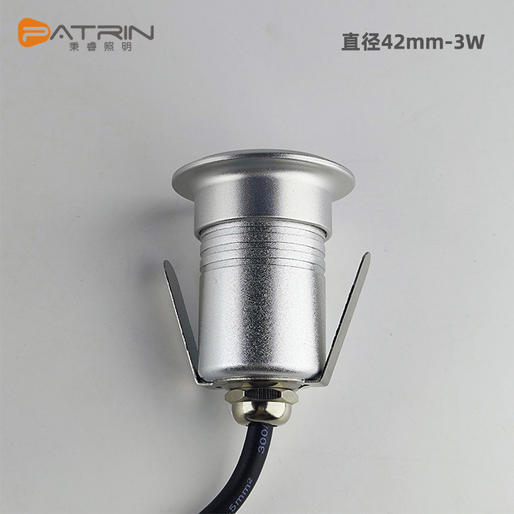 Low-voltage DC24V outdoor waterproof LED ground lights, honeycomb anti-glare semi-blocking high-efficiency ground spotlights details Picture
