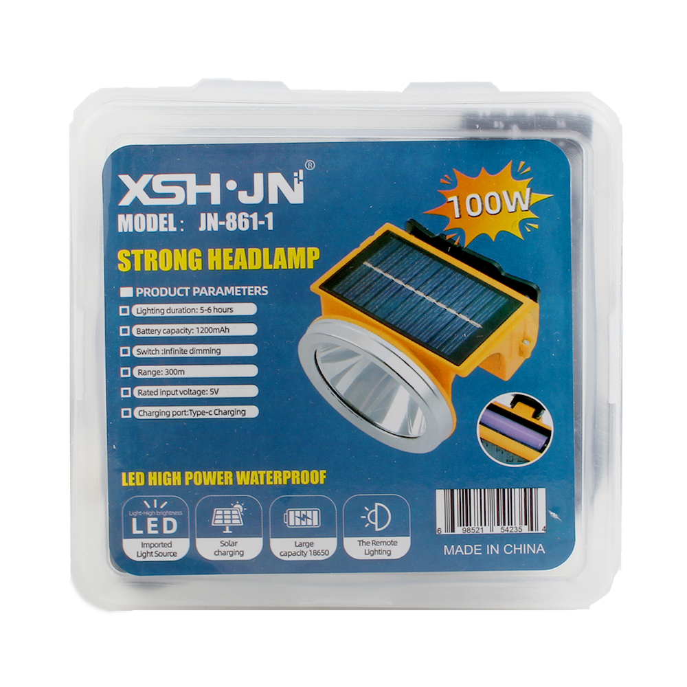 KINSACH Star Source TYPE-C Solar Charging Sensor Headlamp Application Scenario