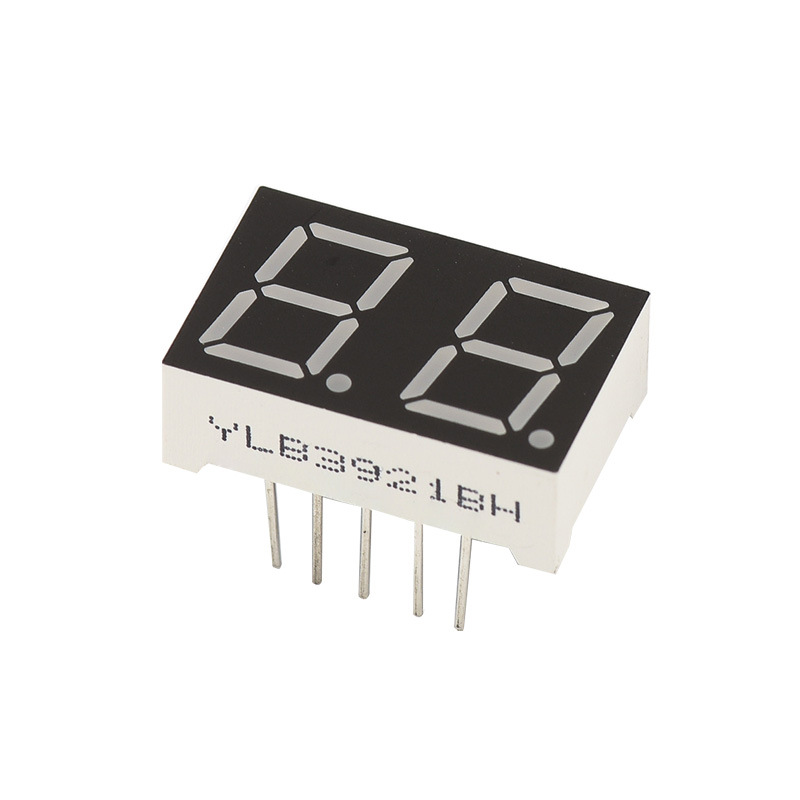 39-inch 2-digit digital tube led digital display module 0 red digital tube common anode and cathode manufacturer wholesale Item Picture