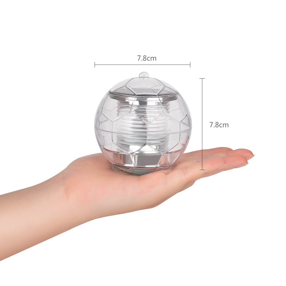 LED Solar Floating Yard Light, seven-color floating ball garden light Specification drawing