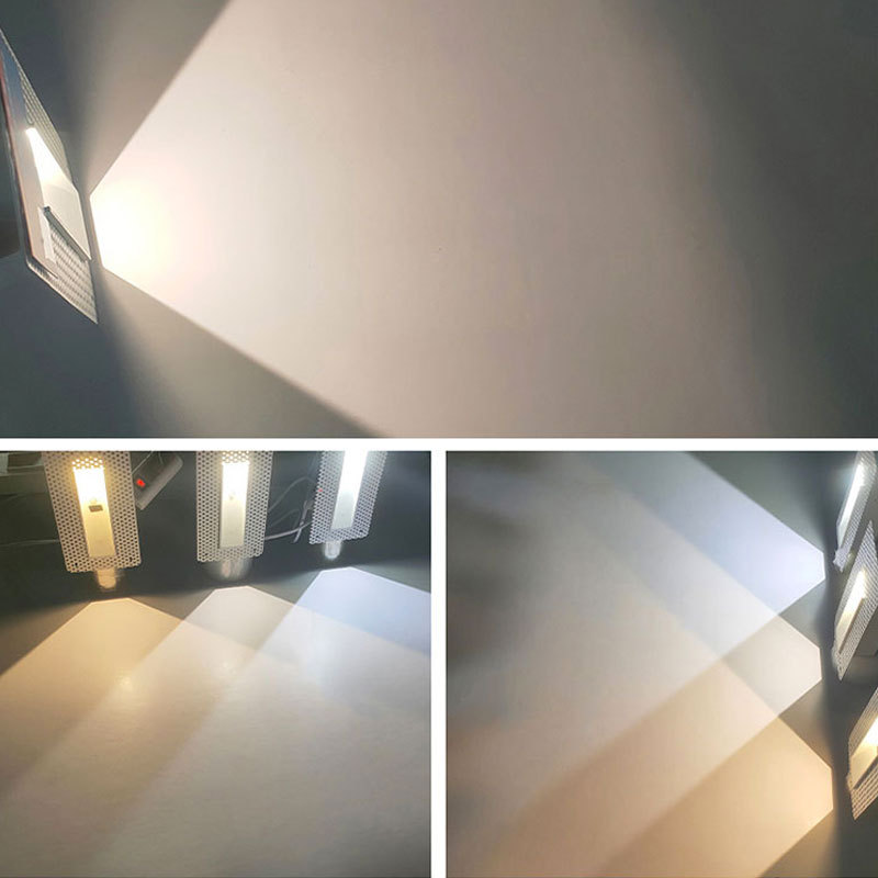 Borderless floor lamp, household staircase light-sensing embedded, foreign trade step lamp, cross-border lamp, human body sensing floor lamp Application Scenario