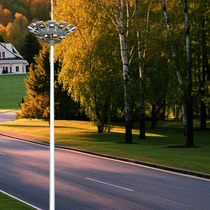 20-meter, 25-meter, 30-meter telescopic high-pole lamps for outdoor basketball and football fields, ultra-bright high-power road high-pole lamps Application Scenario