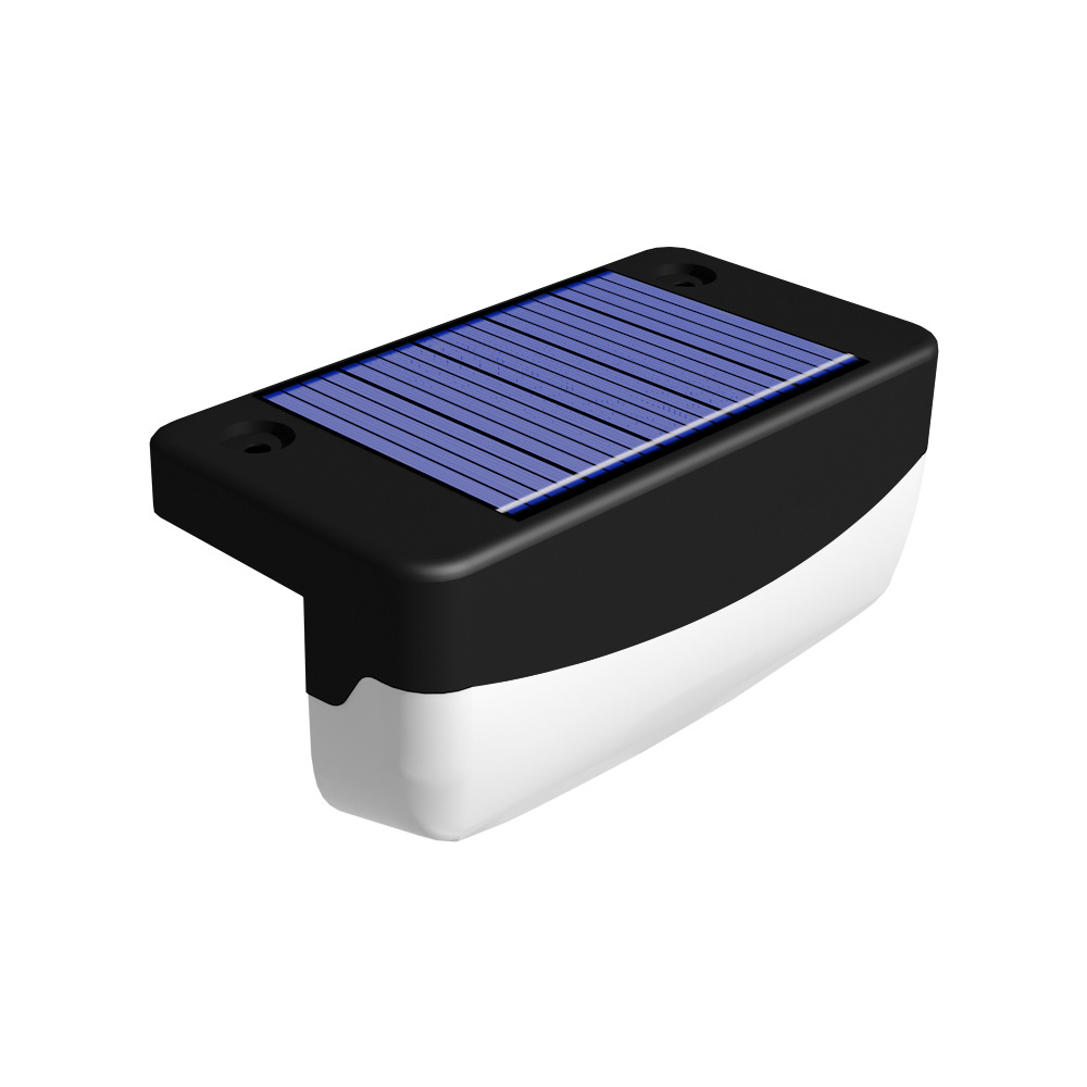 Factory direct sales of led solar step lights, outdoor waterproof lawn foot lights, home fence decorative garden lights Item Picture