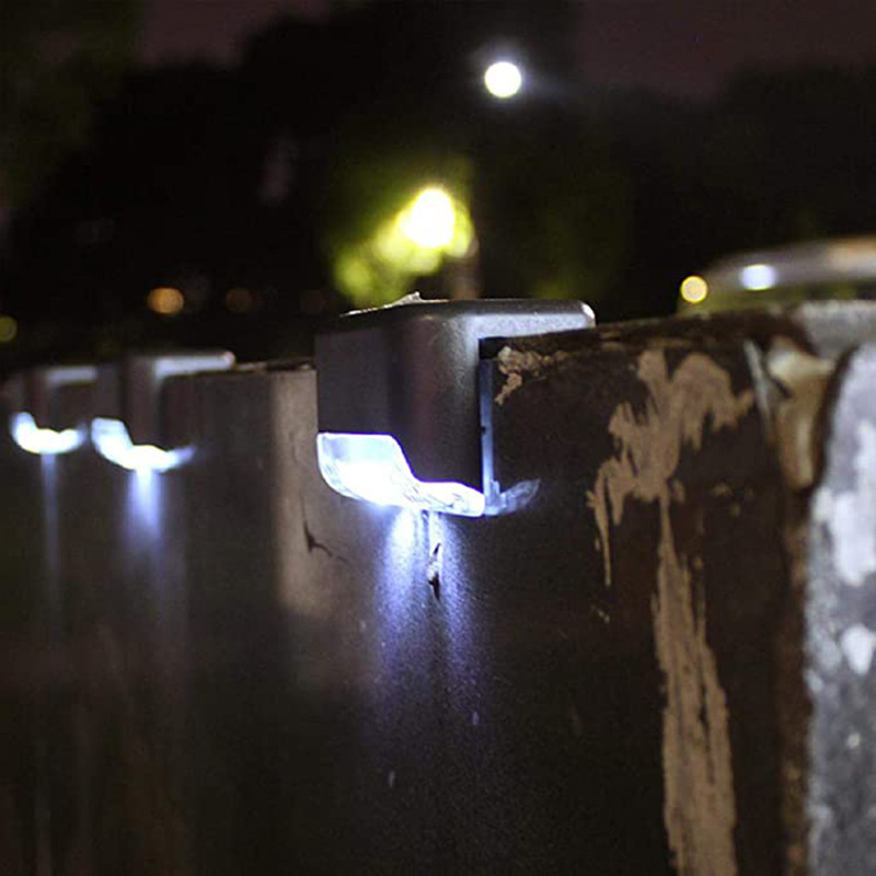 Cross-border solar step lights, corridor step lights, railing lights, fence lights, courtyard decoration LED guiding lights Specification drawing