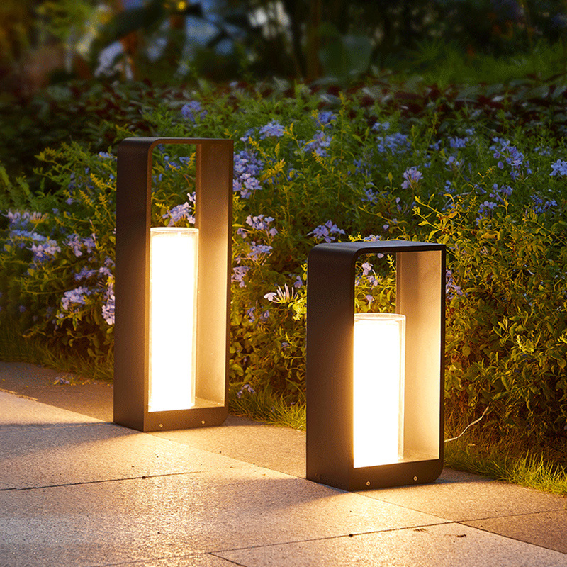 Solar outdoor lights, waterproof garden lights, outdoor lawn lights, villa landscape lights, garden garden and homestay grassland lights Specification drawing
