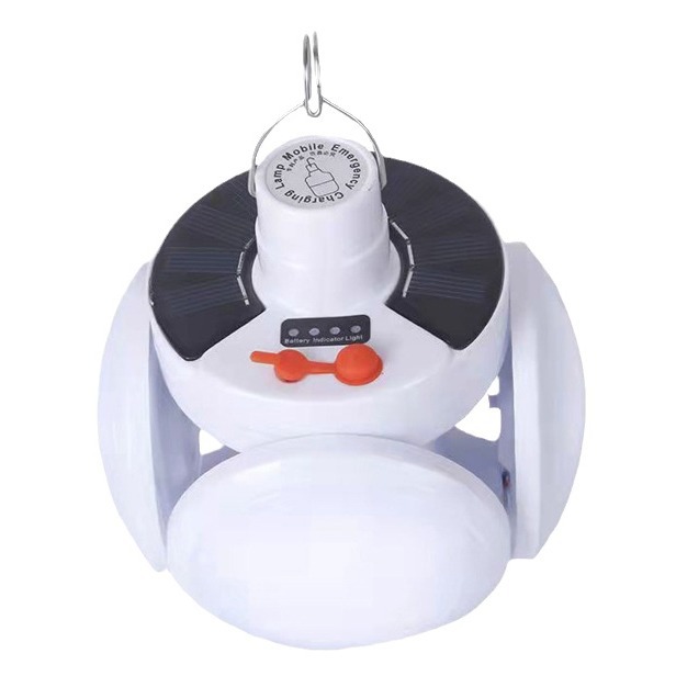 Solar-powered lighting fixtures, street football lights, night market lights, outdoor camping street lights, energy-saving emergency ultra-bright lighting fixtures Item Picture