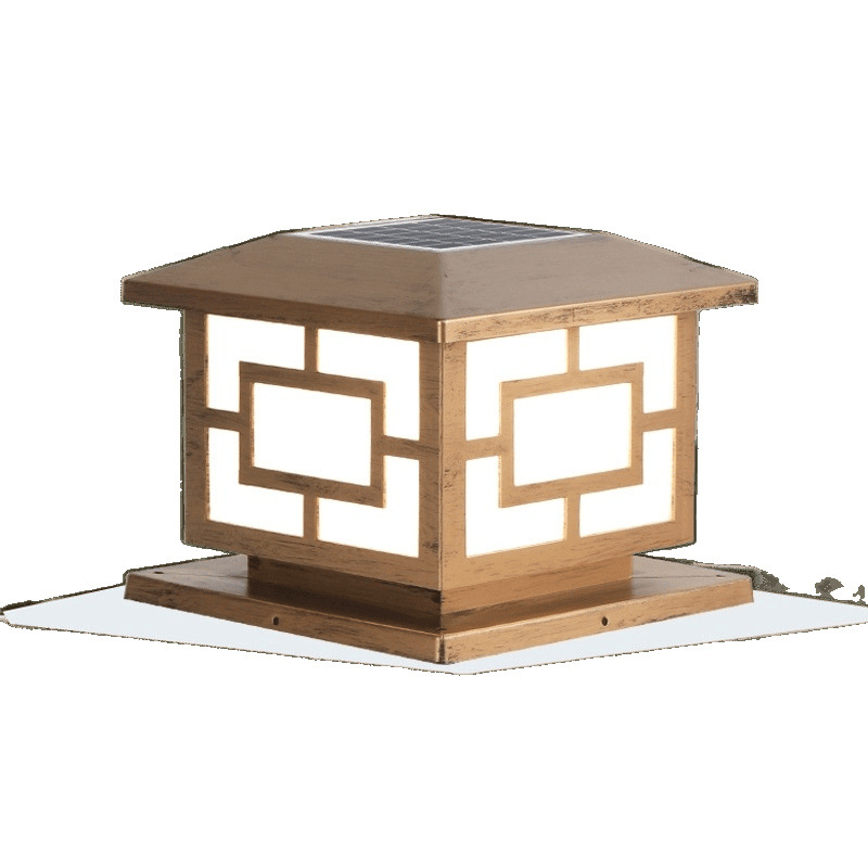 Neutron column head lamp, LED outdoor household engineering, gate column lamp, fence, wall, courtyard logo, export wholesale Item Picture