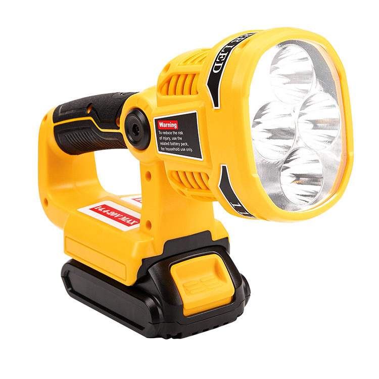 Suitable for DeWalt/ DeWALT horizontal lamps 14.4-18V lithium battery power tool charger lighting LED lights full figure