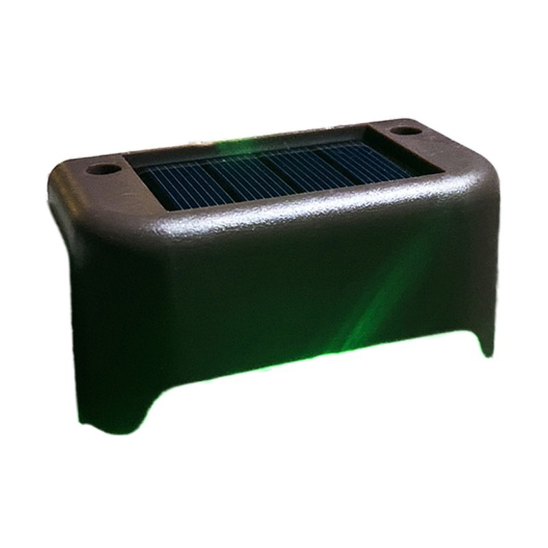Solar-powered step lights, rainproof small wall lights, corridor step lights, outdoor balcony, courtyard and park landscape lighting Application Scenario