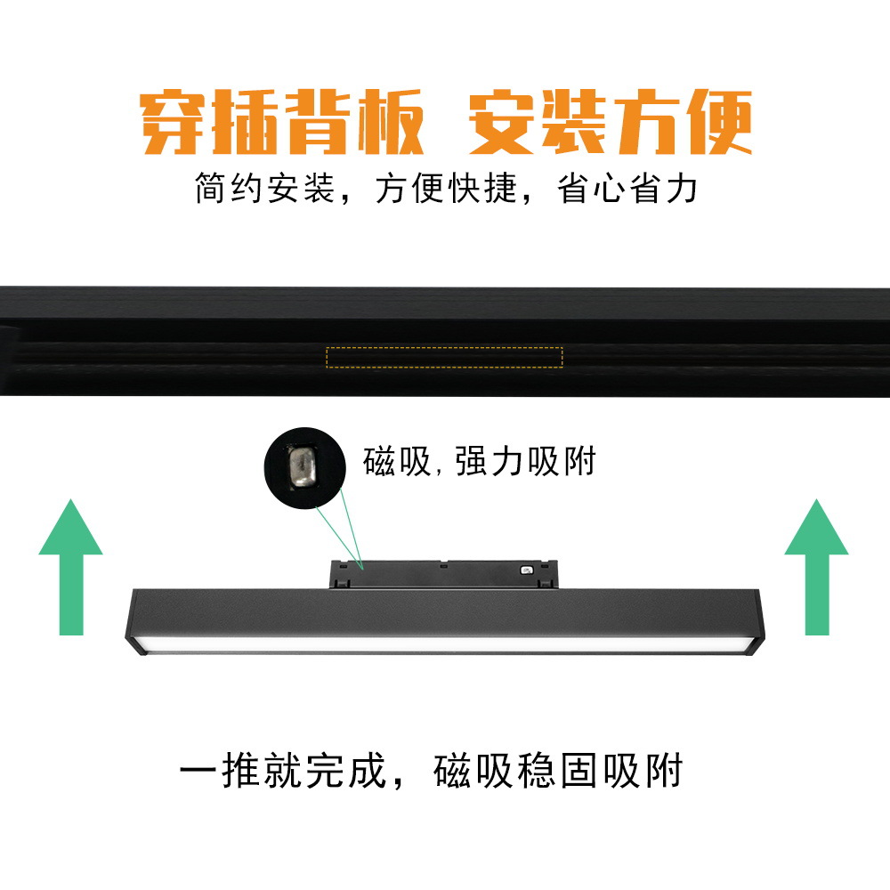 Direct sales from the manufacturer of home and commercial corridor ceiling lights, magnetic floodlights, graffiti lighting and LED tracks without main lights details Picture