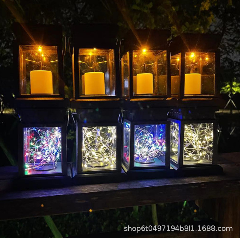 Amazon's best-selling solar candles, small palace lanterns, solar lamps, solar chandeliers, outdoor garden lamps and decorative lamps Specification drawing
