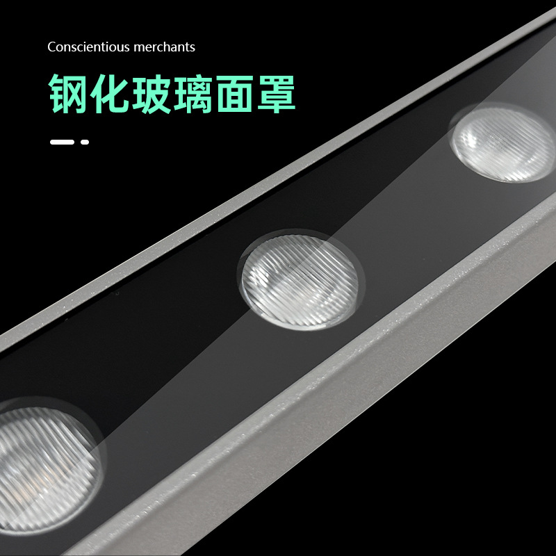 led wall-washing lights, outdoor waterproof, indoor wedding spotlights, outdoor signboards, exterior walls, bridge lighting fixtures, light strips Specification drawing