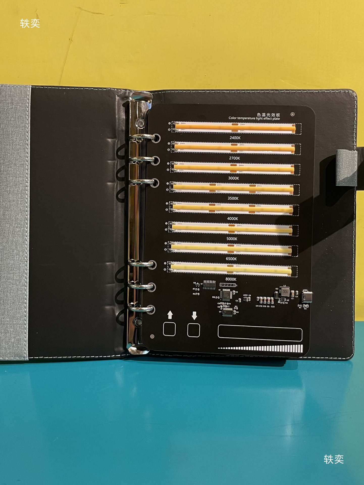 The 2023 new model of light strip effect display notebook touch control is portable and convenient for display details Picture