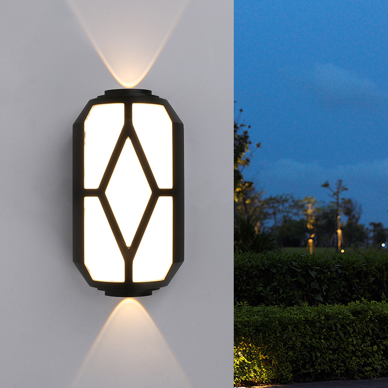 Outdoor wall LED lights, balcony lights, villa courtyard waterproof lights, outdoor wall lights, door and gate lights Specification drawing