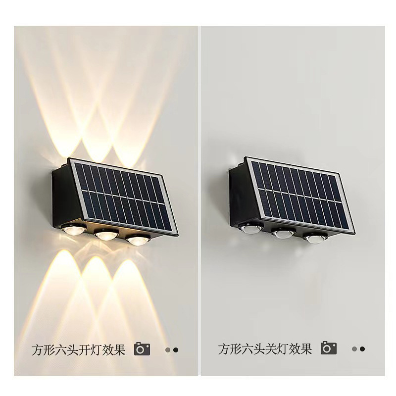 Cross-border export villa wall-washing lights are suitable for covering the outdoor walls of homes in the global market Specification drawing