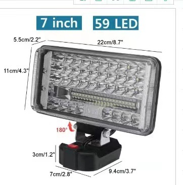 Outdoor camping LED floodlight, desktop portable handheld high-brightness lighting Application Scenario