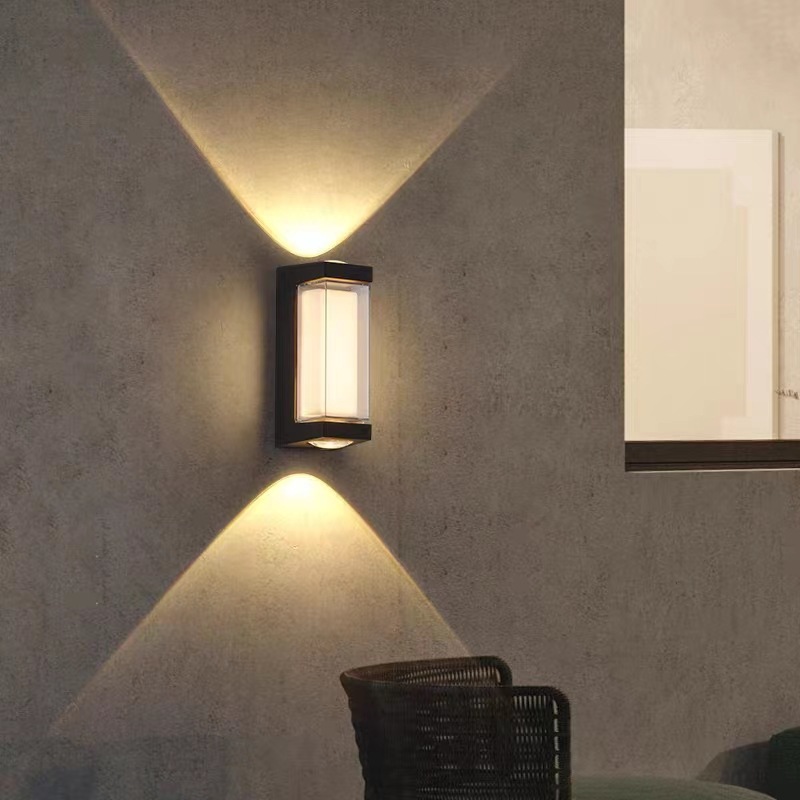 Outdoor wall lamps, waterproof led ultra-bright, corridor, staircase, courtyard, entrance outdoor waterproof lamps, balcony, bathroom wall lamps Application Scenario