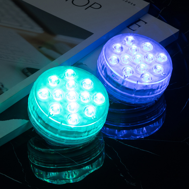 13-bead underwater light RF radio frequency 21-key remote control diving light strip, double magnet, double suction cup swimming pool light, bathtub light Application Scenario