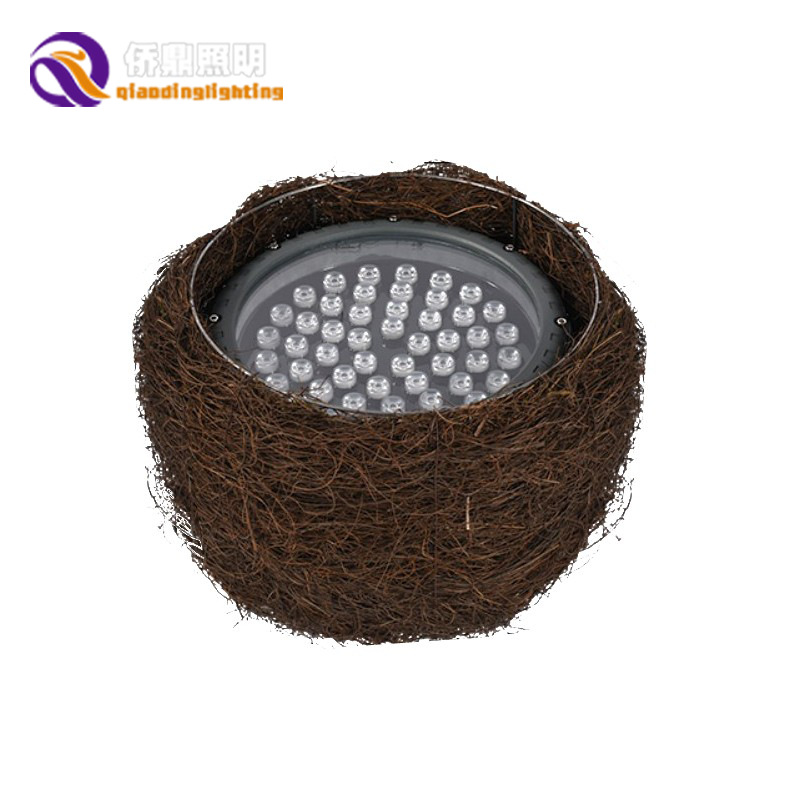 LED outdoor high-intensity bird nest tree light, park and garden floodlight, seven-color floodlight, dimming and waterproof Item Picture