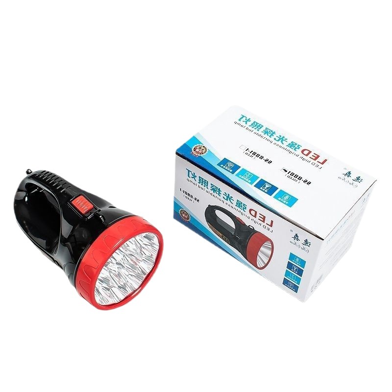 Yiwu foreign trade searchlight, high-power LED searchlight, strong light rechargeable outdoor searchlight Item Picture