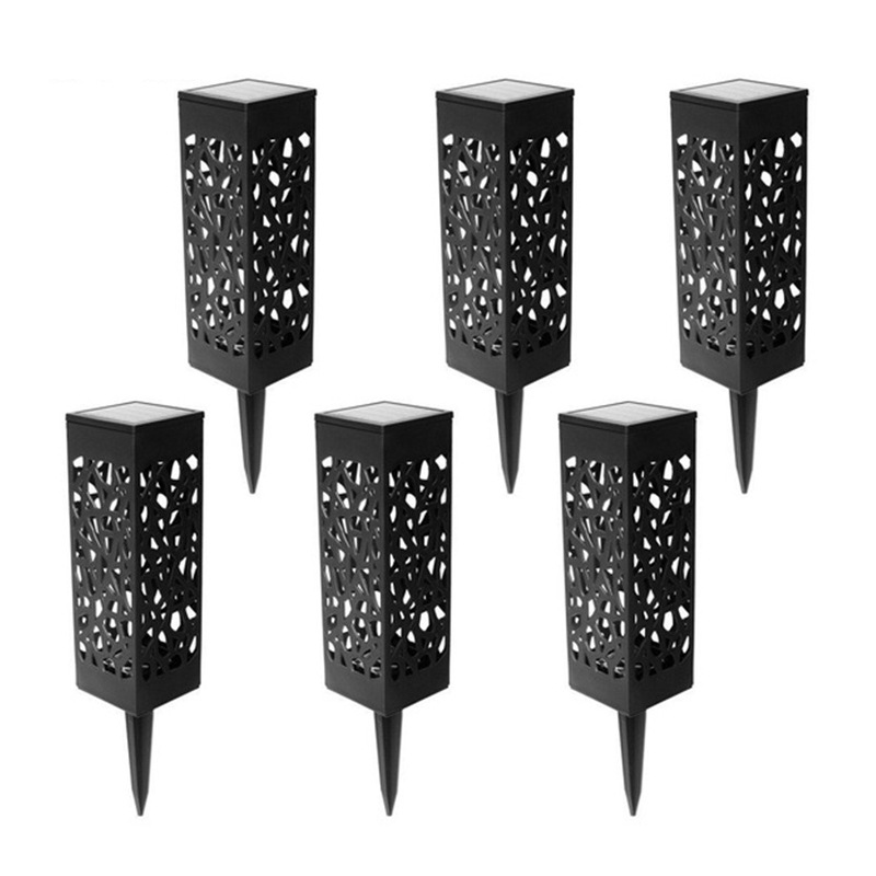 Courtyard solar lawn lights, outdoor waterproof hollowed-out lights, campsite insert lights, lighting lawn lights, solar lights Item Picture
