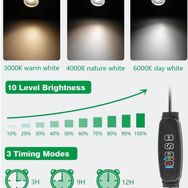 USB interface 3W and 5W outdoor garden lamps with adjustable light, color and timing, equipped with a US-standard charger, 90-265v details Picture