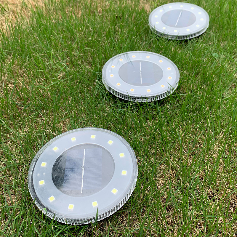 Sun Liang Electric's new solar ground lamp 12LED for courtyard garden and lawn decoration is in stock Application Scenario