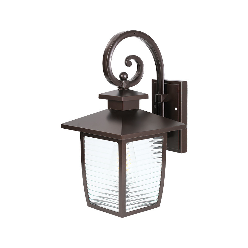 Cross-border outdoor wall lamps, European-style waterproof and simple villa garden courtyard exterior wall lamps, stairwell and corridor outdoor wall lamps Item Picture