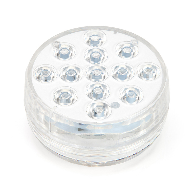 13-bead underwater light RF radio frequency 21-key remote control diving light strip, double magnet, double suction cup swimming pool light, bathtub light Item Picture