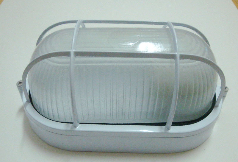 Original manufacturer outdoor moisture-proof wall lamp, LED grid oval glass cover, waterproof wall lamp JH001 aluminum shell full figure