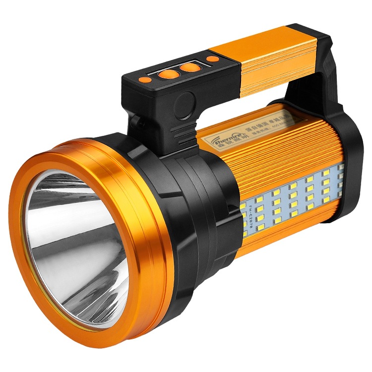 Flashlight high-intensity charging outdoor ultra-bright high-power long-range led xenon household patrol mine portable searchlight details Picture