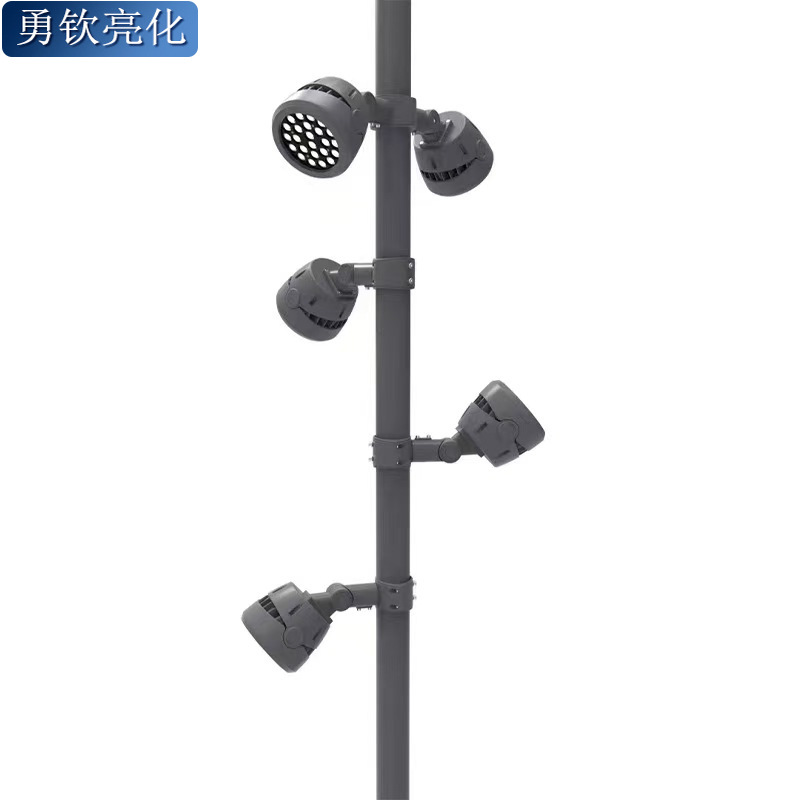 Tree-hugging light 144Wdmx512 projection light, full-color constant power hugging floodlight for villas, gardens and scenic spots Item Picture