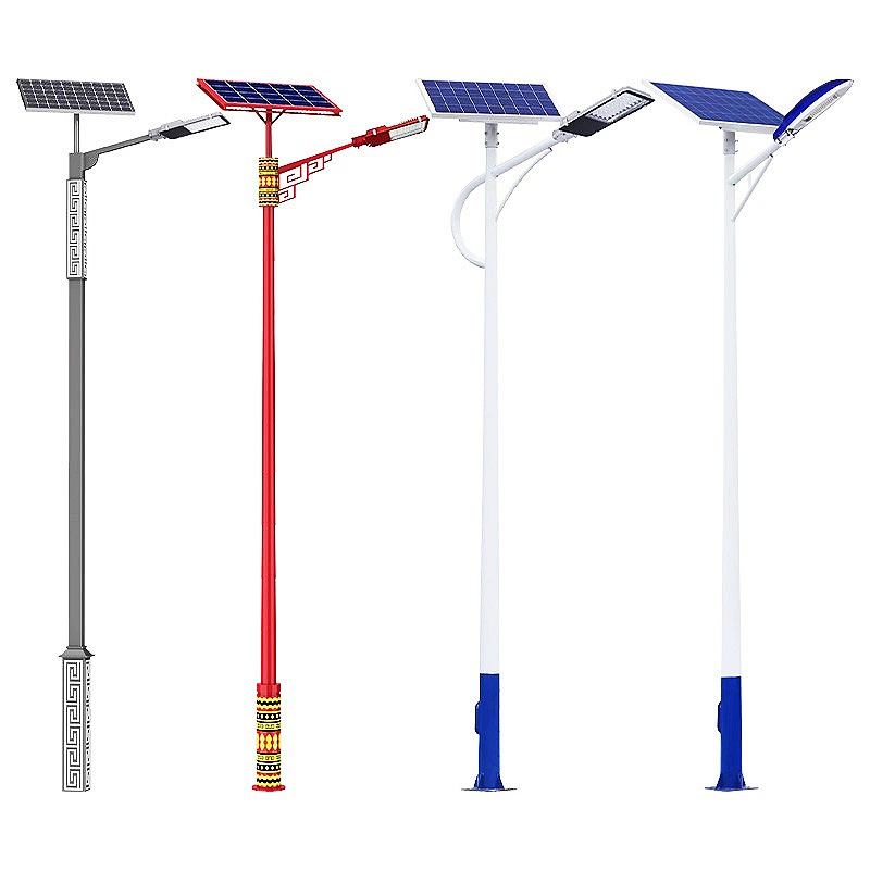 Solar street lamps, municipal engineering high-pole lamps, outdoor lighting, courtyard lamps, 6-meter led street lamp poles in new rural areas Item Picture
