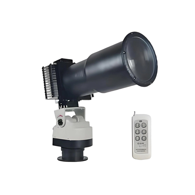 Pan-tilt led searchlight for ships, docks, ports, prisons, border defense, ultra-bright and powerful long-range focused lighting spotlights Specification drawing