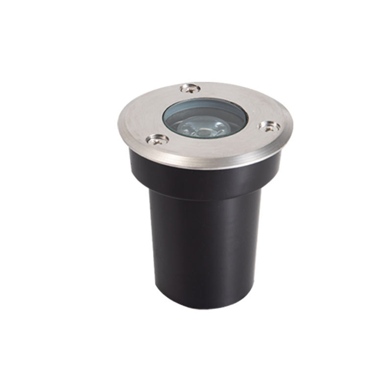 led outdoor waterproof ground lights, embedded underground lights, garden landscape spotlights, lawn lights, circular ground lights Item Picture
